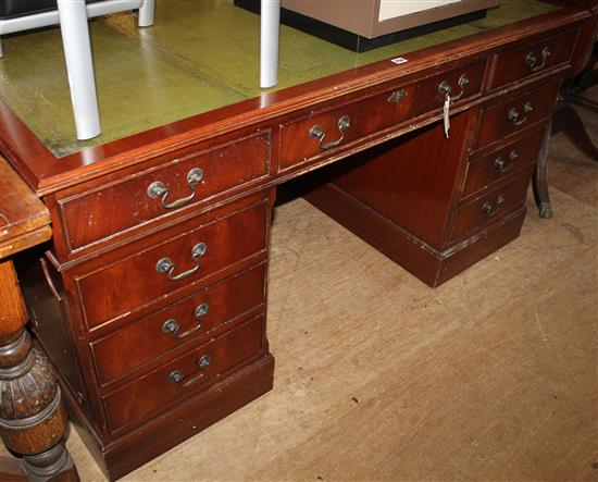 Mahogany? partners desk